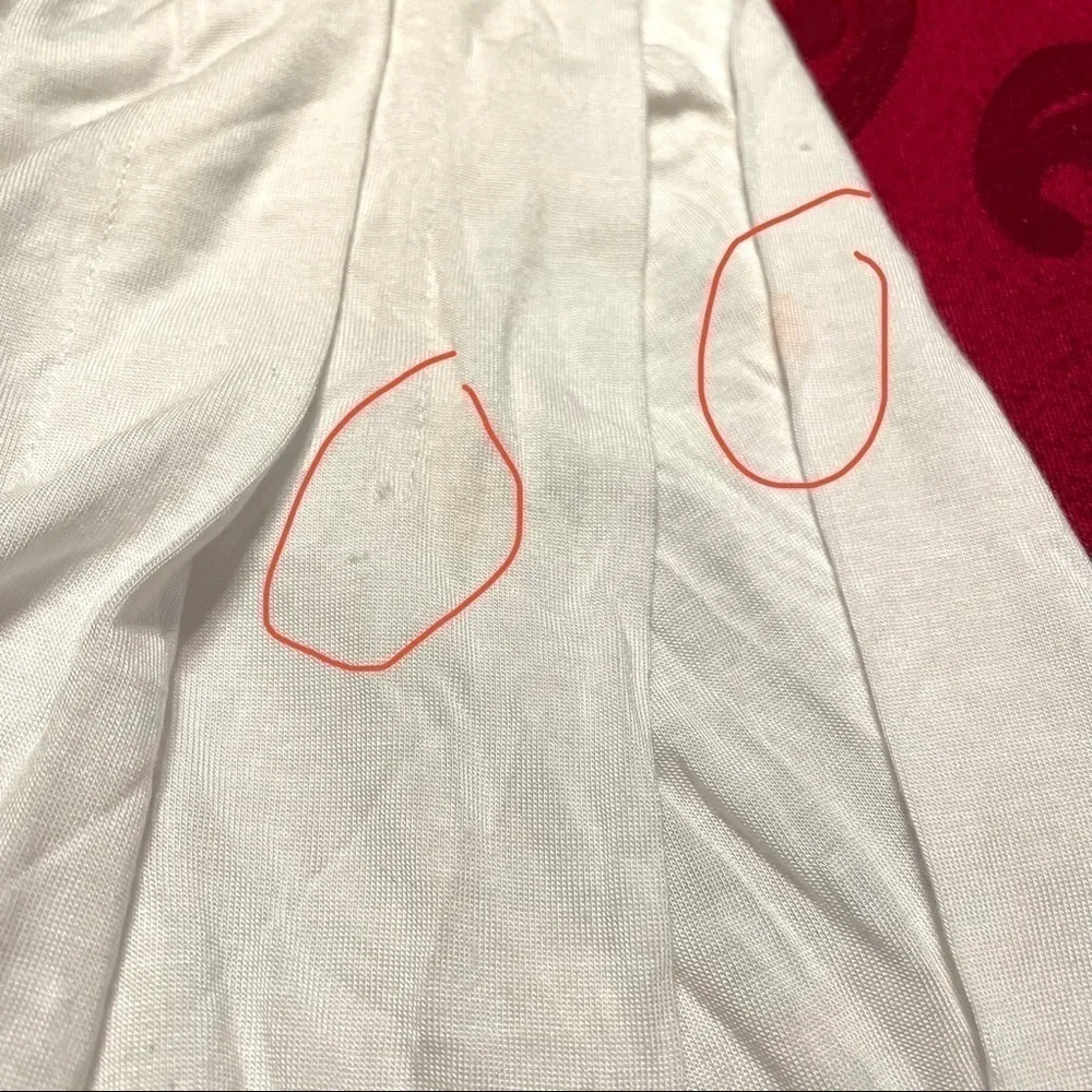 JEAN ATELIER Allegra Bodysuit In White Size Medium NWT - Picture 7 of 9